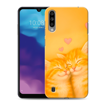Силиконовый чехол на ZTE Blade A7 (2020) с принтом Милые котята Силиконовый чехол на ZTE Blade A7 (2020) с принтом Милые котята