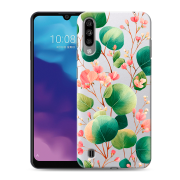 Силиконовый чехол на ZTE Blade A7 (2020) с принтом женский