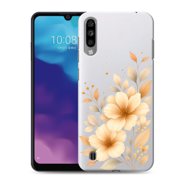 Силиконовый чехол на ZTE Blade A7 (2020) с принтом для девушки