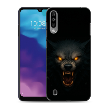 Силиконовый чехол на ZTE Blade A7 (2020) с принтом Волк