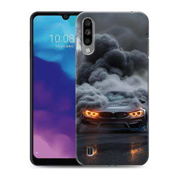 Силиконовый чехол на ZTE Blade A7 (2020) с принтом BMW БМВ