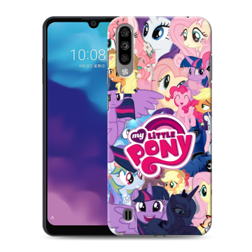 Силиконовый чехол на ZTE Blade A7 (2020) с принтом My little pony Дружба чудо
