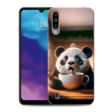 Силиконовый чехол на ZTE Blade A7 (2020) с принтом смешная панда Силиконовый чехол на ZTE Blade A7 (2020) с принтом смешная панда