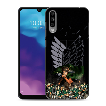 Силиконовый чехол на ZTE Blade A7 (2020) с принтом Атака титанов Силиконовый чехол на ZTE Blade A7 (2020) с принтом Атака титанов