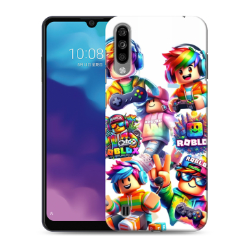 Силиконовый чехол на ZTE Blade A7 (2020) с принтом Roblox Роблокс Силиконовый чехол на ZTE Blade A7 (2020) с принтом Roblox Роблокс