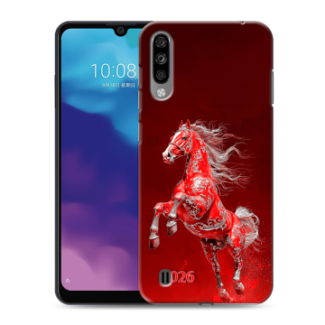 Силиконовый чехол на ZTE Blade A7 (2020) с принтом Новый год