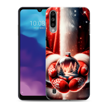 Силиконовый чехол на ZTE Blade A7 (2020) с принтом Новый год