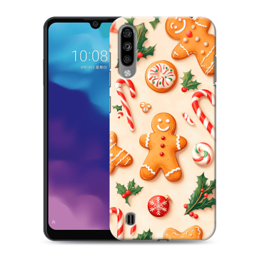 Силиконовый чехол на ZTE Blade A7 (2020) с принтом Новый год