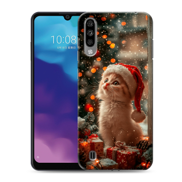 Силиконовый чехол на ZTE Blade A7 (2020) с принтом Новый год