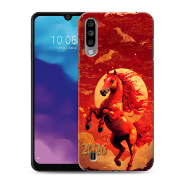 Силиконовый чехол на ZTE Blade A7 (2020) с принтом Новый год