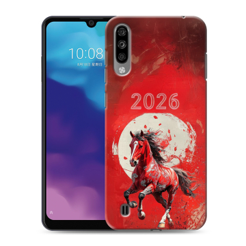 Силиконовый чехол на ZTE Blade A7 (2020) с принтом Новый год
