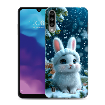 Силиконовый чехол на ZTE Blade A7 (2020) с принтом Новый год