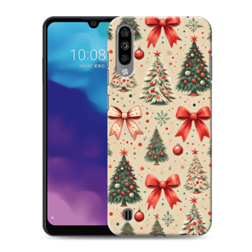 Силиконовый чехол на ZTE Blade A7 (2020) с принтом Новый год