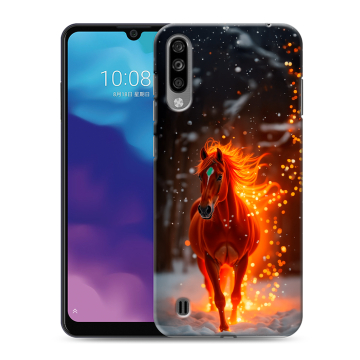 Силиконовый чехол на ZTE Blade A7 (2020) с принтом Новый год