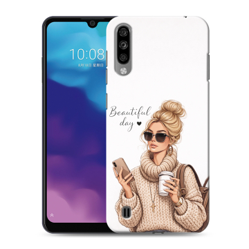 Силиконовый чехол на ZTE Blade A7 (2020) с принтом женский Силиконовый чехол на ZTE Blade A7 (2020) с принтом женский