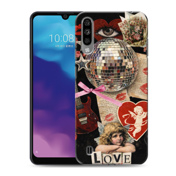 Силиконовый чехол на ZTE Blade A7 (2020) с принтом для девочек