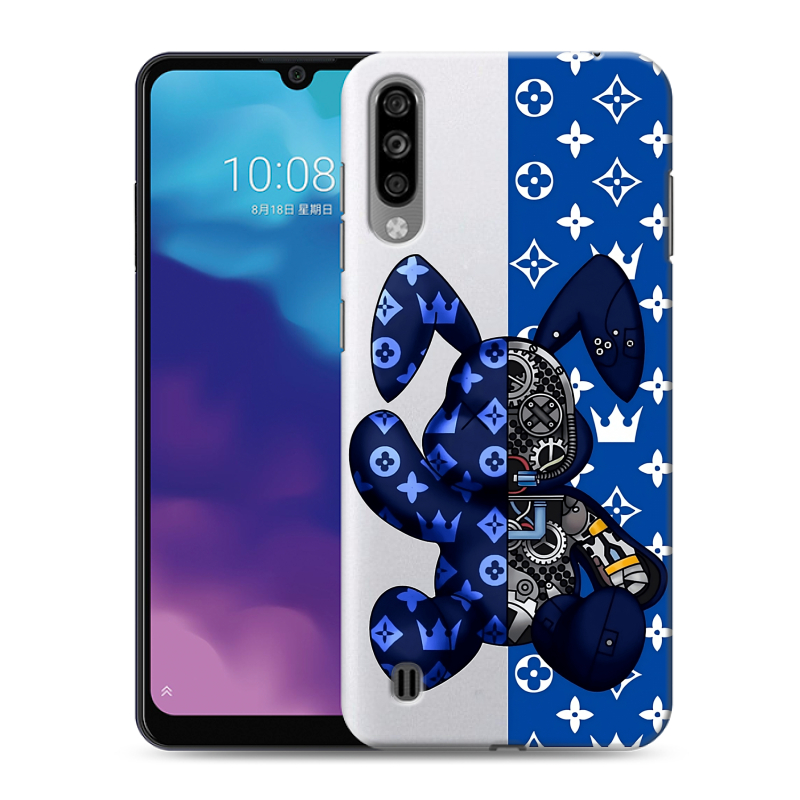 Силиконовый чехол на ZTE Blade A7 (2020) с принтом Луи робот Силиконовый чехол на ZTE Blade A7 (2020) с принтом Луи робот