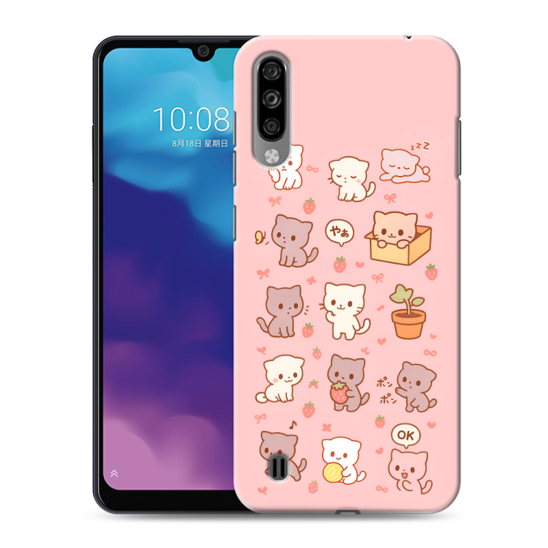 Силиконовый чехол на ZTE Blade A7 (2020) с принтом Hello Kitty Хелоу Кити Силиконовый чехол на ZTE Blade A7 (2020) с принтом Hello Kitty Хелоу Кити