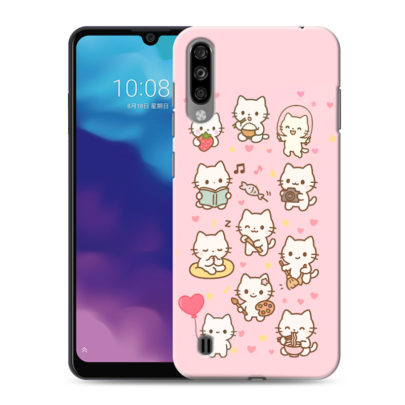 Силиконовый чехол на ZTE Blade A7 (2020) с принтом Hello Kitty Хелоу Кити Силиконовый чехол на ZTE Blade A7 (2020) с принтом Hello Kitty Хелоу Кити