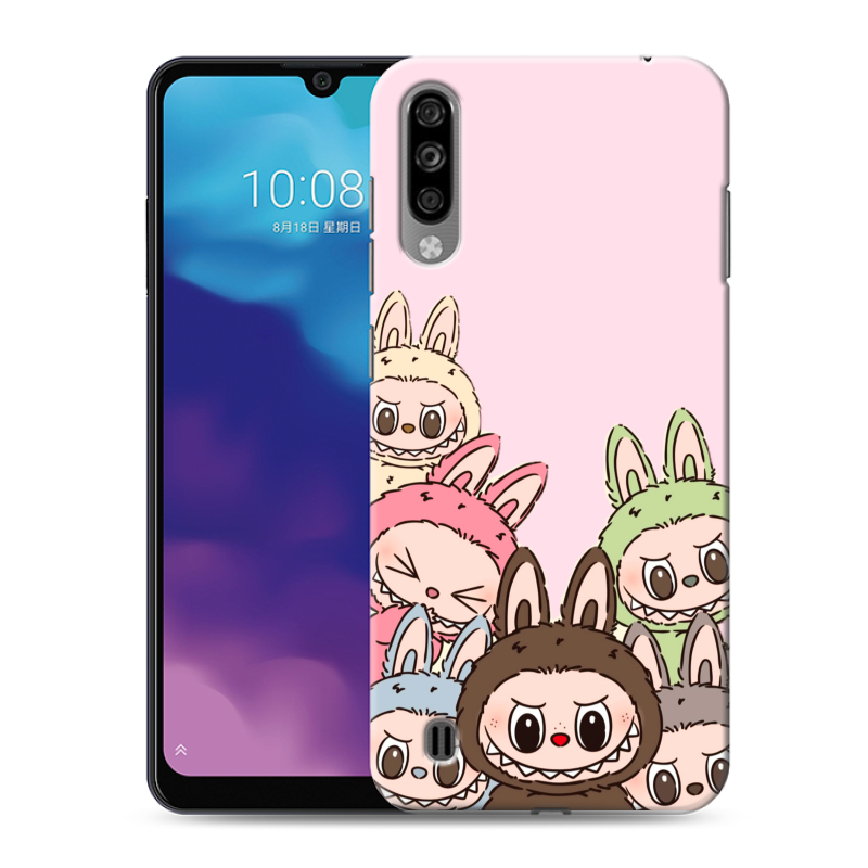 Силиконовый чехол на ZTE Blade A7 (2020) с принтом Лабубу Силиконовый чехол на ZTE Blade A7 (2020) с принтом Лабубу