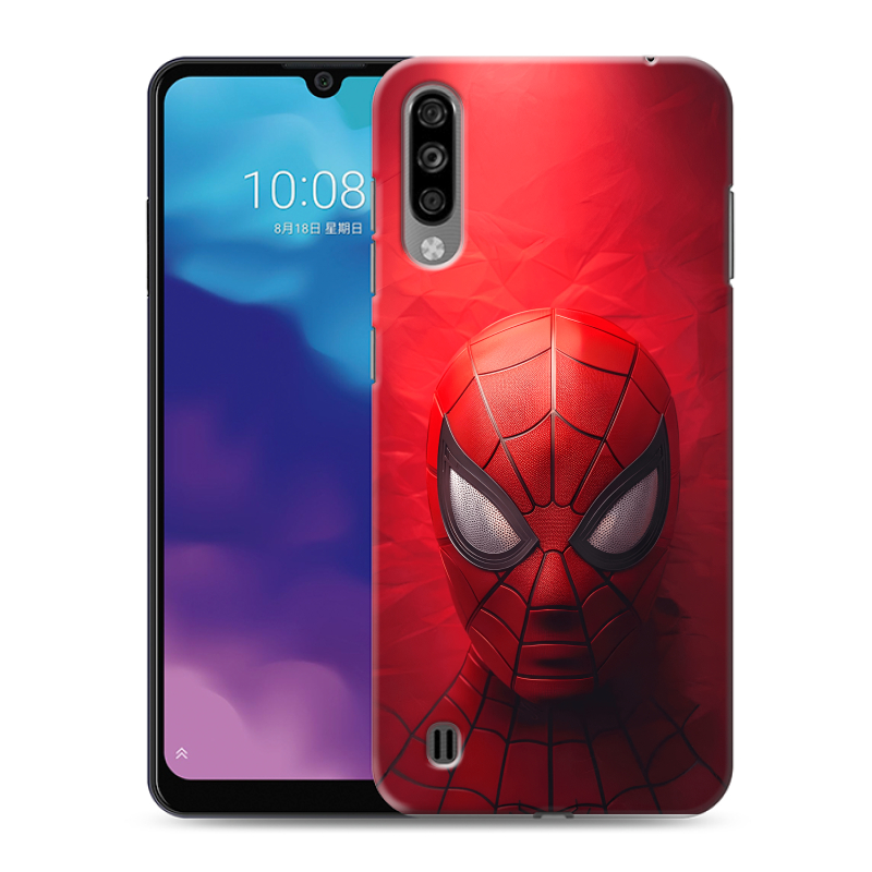 Силиконовый чехол на ZTE Blade A7 (2020) с принтом Spiderman Человек паук Силиконовый чехол на ZTE Blade A7 (2020) с принтом Spiderman Человек паук