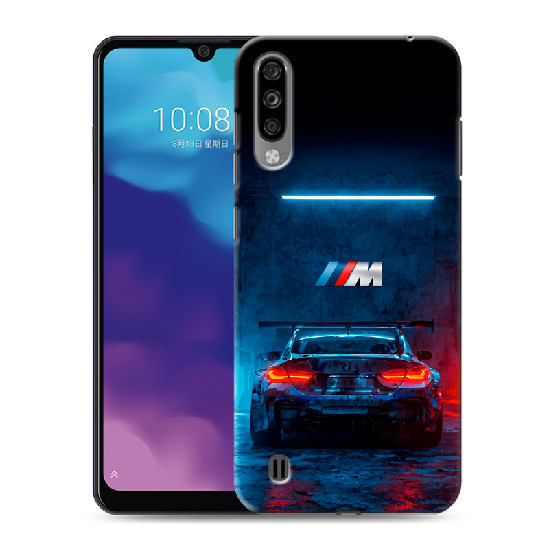 Силиконовый чехол на ZTE Blade A7 (2020) с принтом BMW БМВ Силиконовый чехол на ZTE Blade A7 (2020) с принтом BMW БМВ