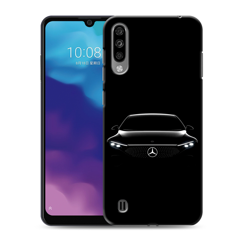 Силиконовый чехол на ZTE Blade A7 (2020) с принтом Mercedes Мерседес Силиконовый чехол на ZTE Blade A7 (2020) с принтом Mercedes Мерседес