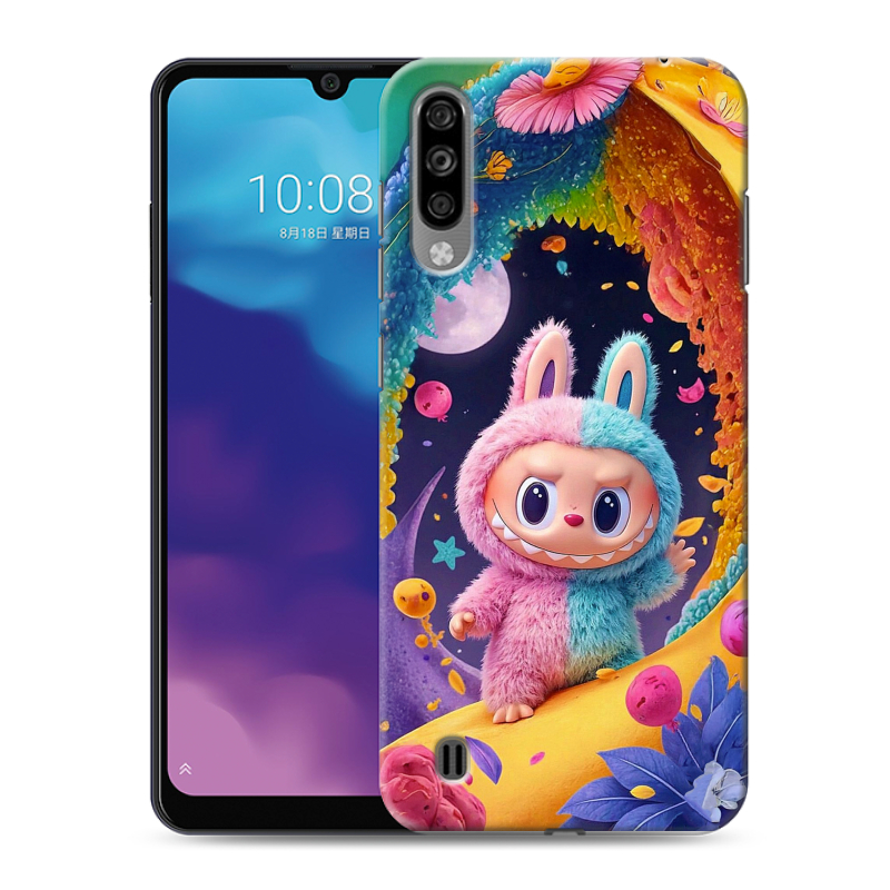 Силиконовый чехол на ZTE Blade A7 (2020) с принтом Labubu Лабубу Силиконовый чехол на ZTE Blade A7 (2020) с принтом Labubu Лабубу