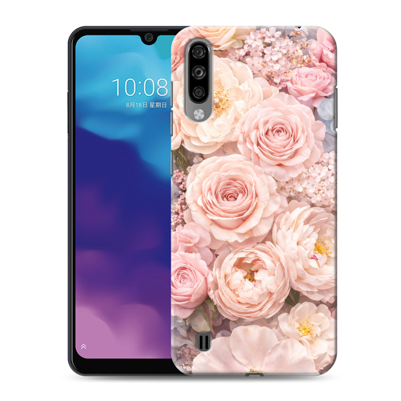Силиконовый чехол на ZTE Blade A7 (2020) с принтом женский Силиконовый чехол на ZTE Blade A7 (2020) с принтом женский