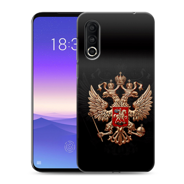 Пластиковый чехол на Meizu 16s Pro с принтом Герб России Пластиковый чехол на Meizu 16s Pro с принтом Герб России