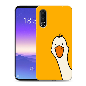 Пластиковый чехол на Meizu 16s Pro с принтом Утка Пластиковый чехол на Meizu 16s Pro с принтом Утка