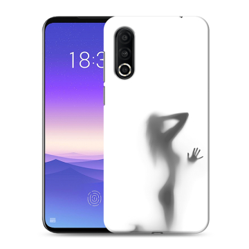 Пластиковый чехол на Meizu 16s Pro с принтом Силуэт Пластиковый чехол на Meizu 16s Pro с принтом Силуэт