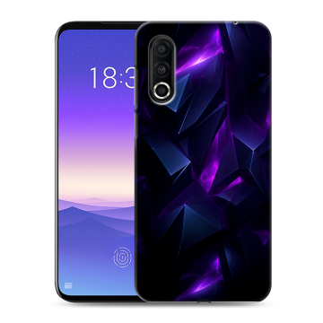 Пластиковый чехол на Meizu 16s Pro с принтом Абстракиция Пластиковый чехол на Meizu 16s Pro с принтом Абстракиция