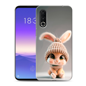 Пластиковый чехол на Meizu 16s Pro с принтом Кролик Пластиковый чехол на Meizu 16s Pro с принтом Кролик
