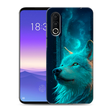 Пластиковый чехол на Meizu 16s Pro с принтом бабочки саккура Пластиковый чехол на Meizu 16s Pro с принтом бабочки саккура