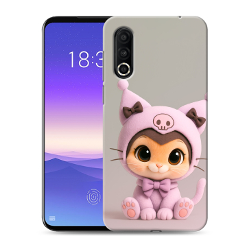 Пластиковый чехол на Meizu 16s Pro с принтом Куроми Kuromi 