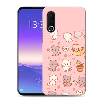 Пластиковый чехол на Meizu 16s Pro с принтом Hello Kitty Хелоу Кити Пластиковый чехол на Meizu 16s Pro с принтом Hello Kitty Хелоу Кити