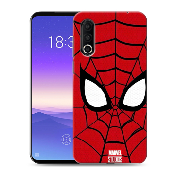 Пластиковый чехол на Meizu 16s Pro с принтом человек паук spiderman Пластиковый чехол на Meizu 16s Pro с принтом человек паук spiderman