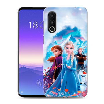 Пластиковый чехол на Meizu 16s Pro с принтом Холодное сердце Frozen