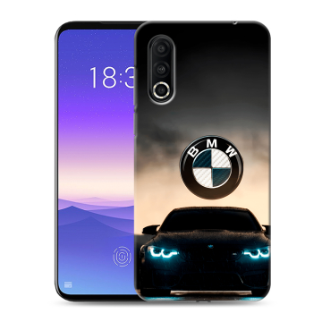 Пластиковый чехол на Meizu 16s Pro с принтом БМВ BMW Пластиковый чехол на Meizu 16s Pro с принтом БМВ BMW