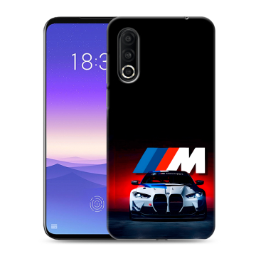 Пластиковый чехол на Meizu 16s Pro с принтом БМВ BMW Пластиковый чехол на Meizu 16s Pro с принтом БМВ BMW
