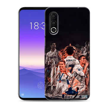 Пластиковый чехол на Meizu 16s Pro с принтом Реал Роналдо Real Ronaldo Пластиковый чехол на Meizu 16s Pro с принтом Реал Роналдо Real Ronaldo