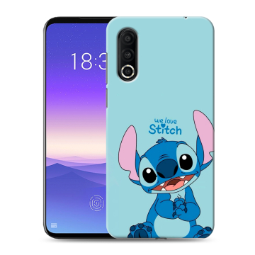 Пластиковый чехол на Meizu 16s Pro с принтом Лило и Стич Пластиковый чехол на Meizu 16s Pro с принтом Лило и Стич
