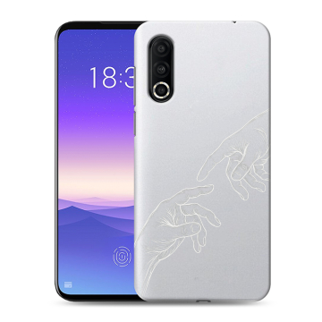 Пластиковый чехол на Meizu 16s Pro с принтом Сотворение мира