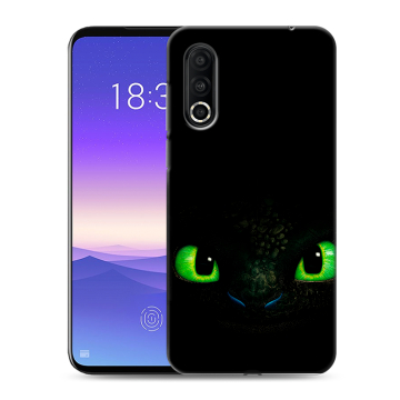 Пластиковый чехол на Meizu 16s Pro с принтом Как приручить дракона