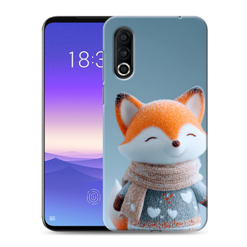 Пластиковый чехол на Meizu 16s Pro с принтом Лиса