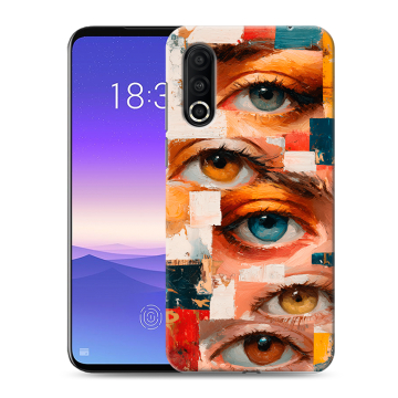 Пластиковый чехол на Meizu 16s Pro с принтом Модный принт