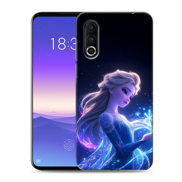 Пластиковый чехол на Meizu 16s Pro с принтом Холодное сердце Frozen