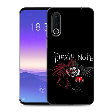 Пластиковый чехол на Meizu 16s Pro с принтом Death note Тетрадь смерти Пластиковый чехол на Meizu 16s Pro с принтом Death note Тетрадь смерти