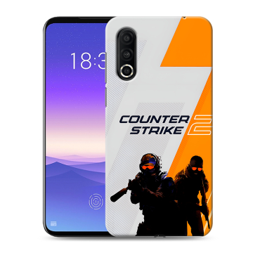 Пластиковый чехол на Meizu 16s Pro с принтом Counter Strike